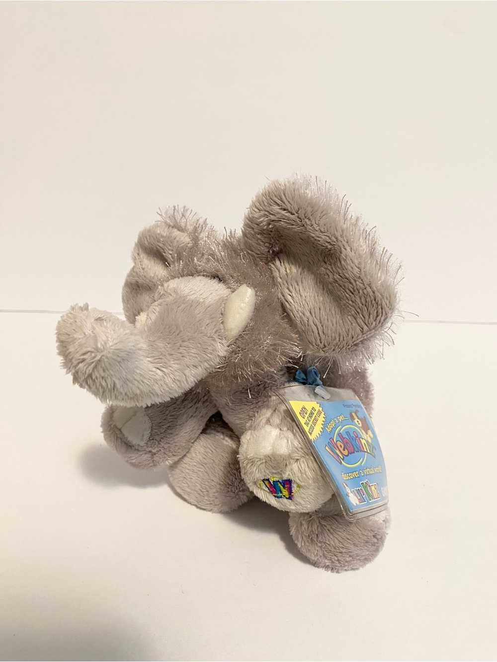 Webkinz Ganz Lil Kinz Elephant Plush Stuffed Animal Toy Spiky NWT with Code